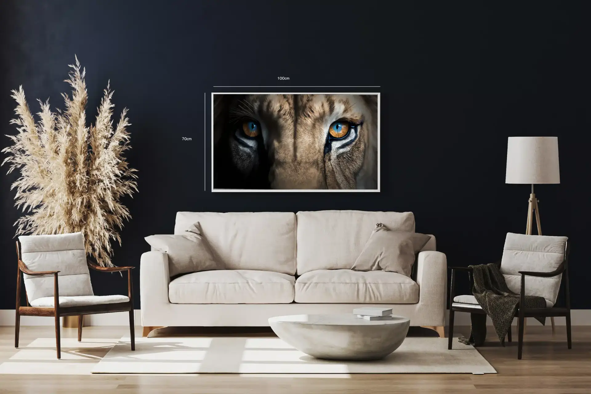 Lion Eyes Plakat