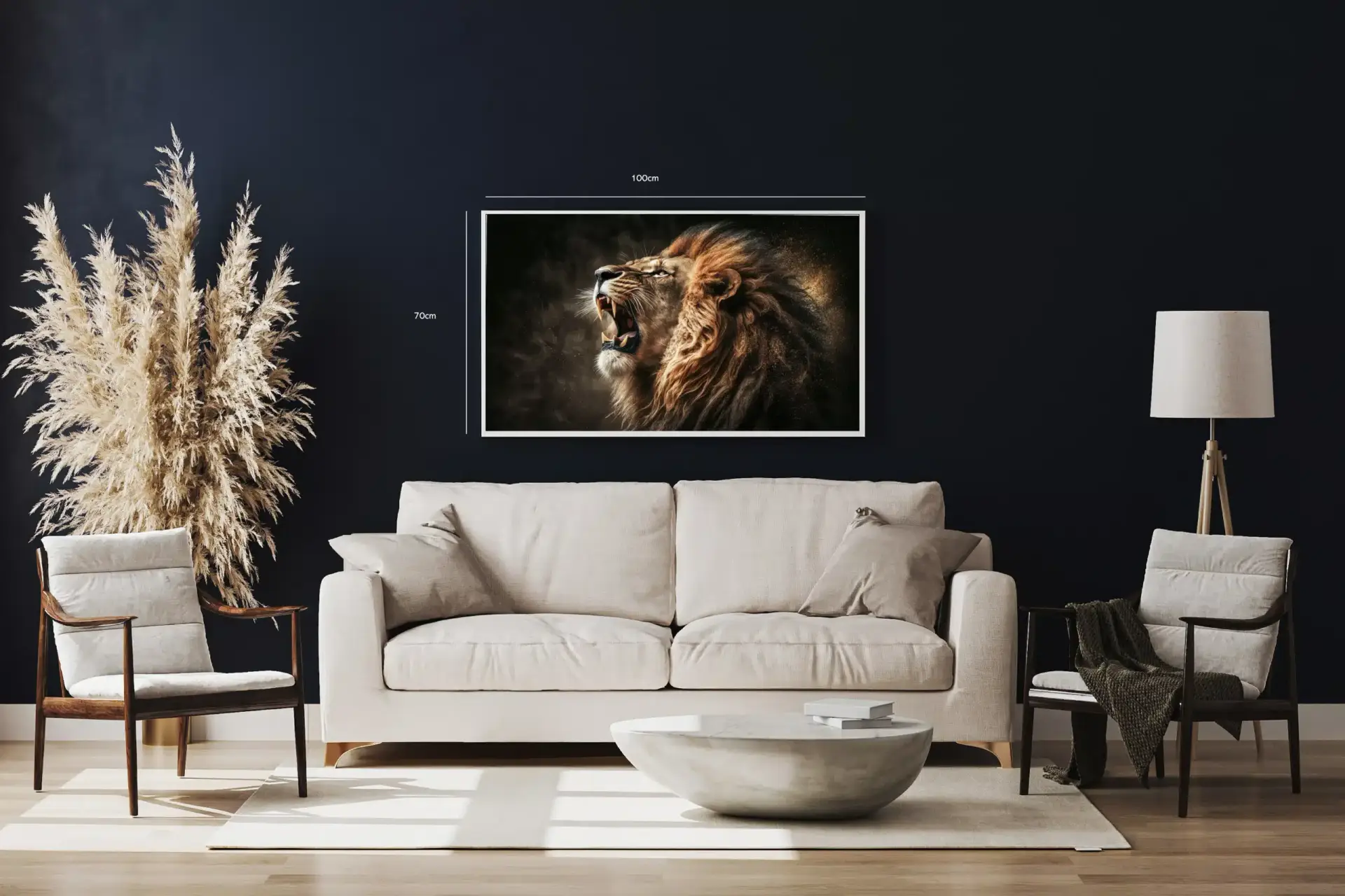 Roaring Lion No2 Plakat