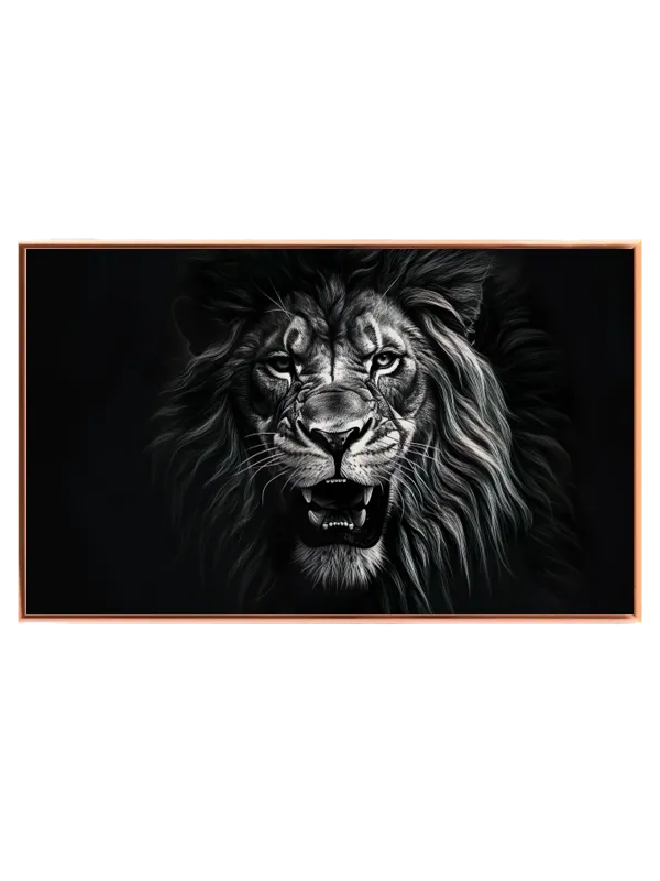 Lion Intense Closeup Plakat