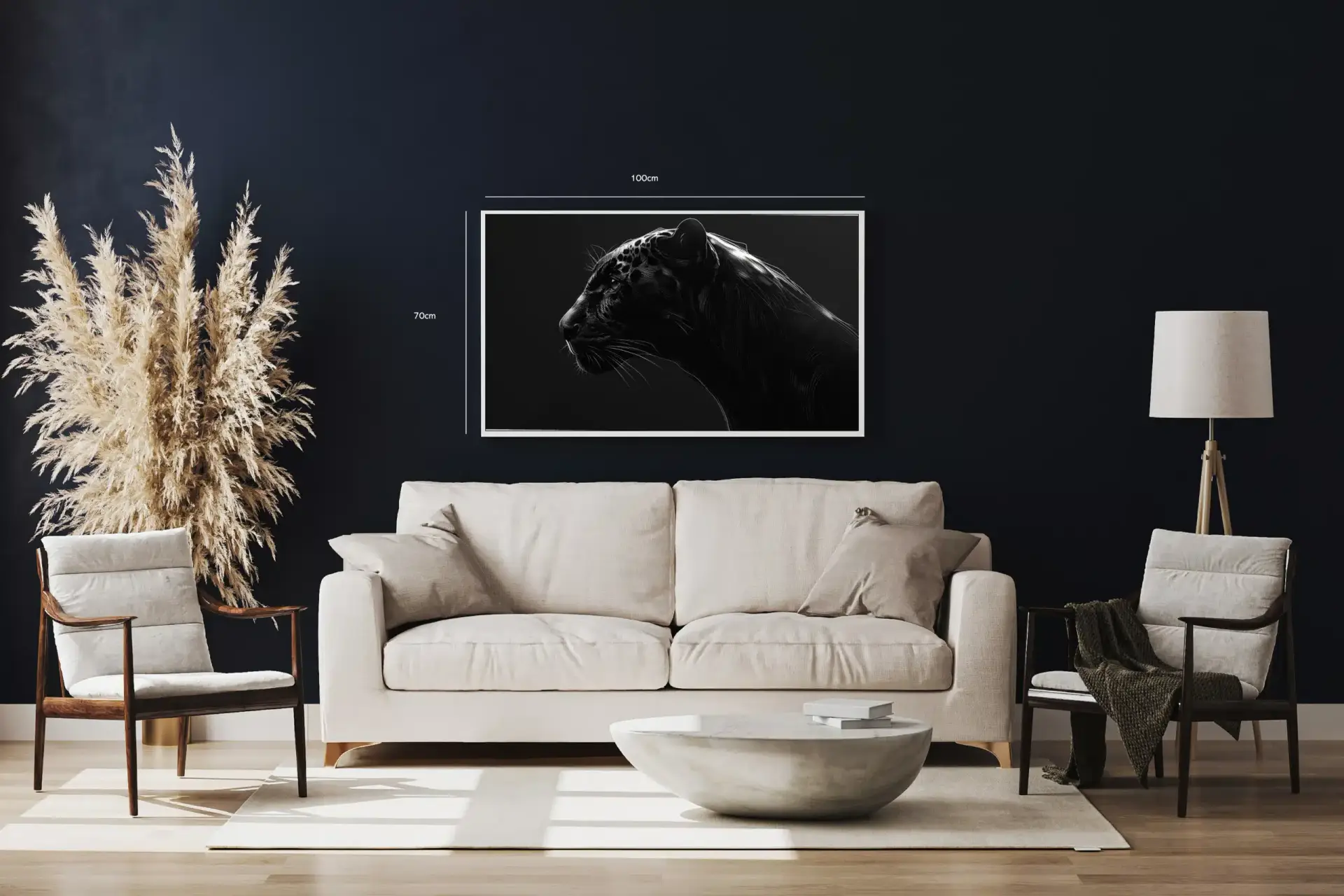 Ko Jaguar Side Profile Plakat