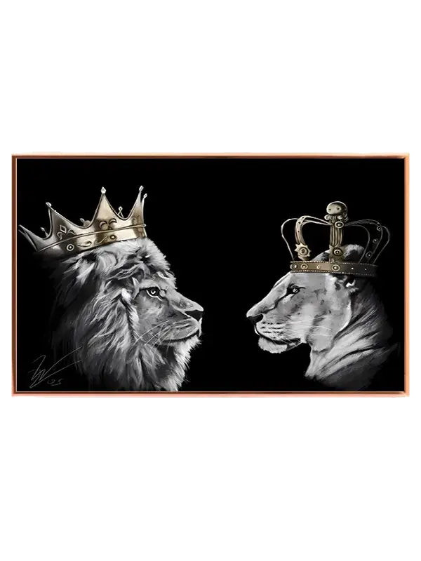 Lion King Pair Plakat