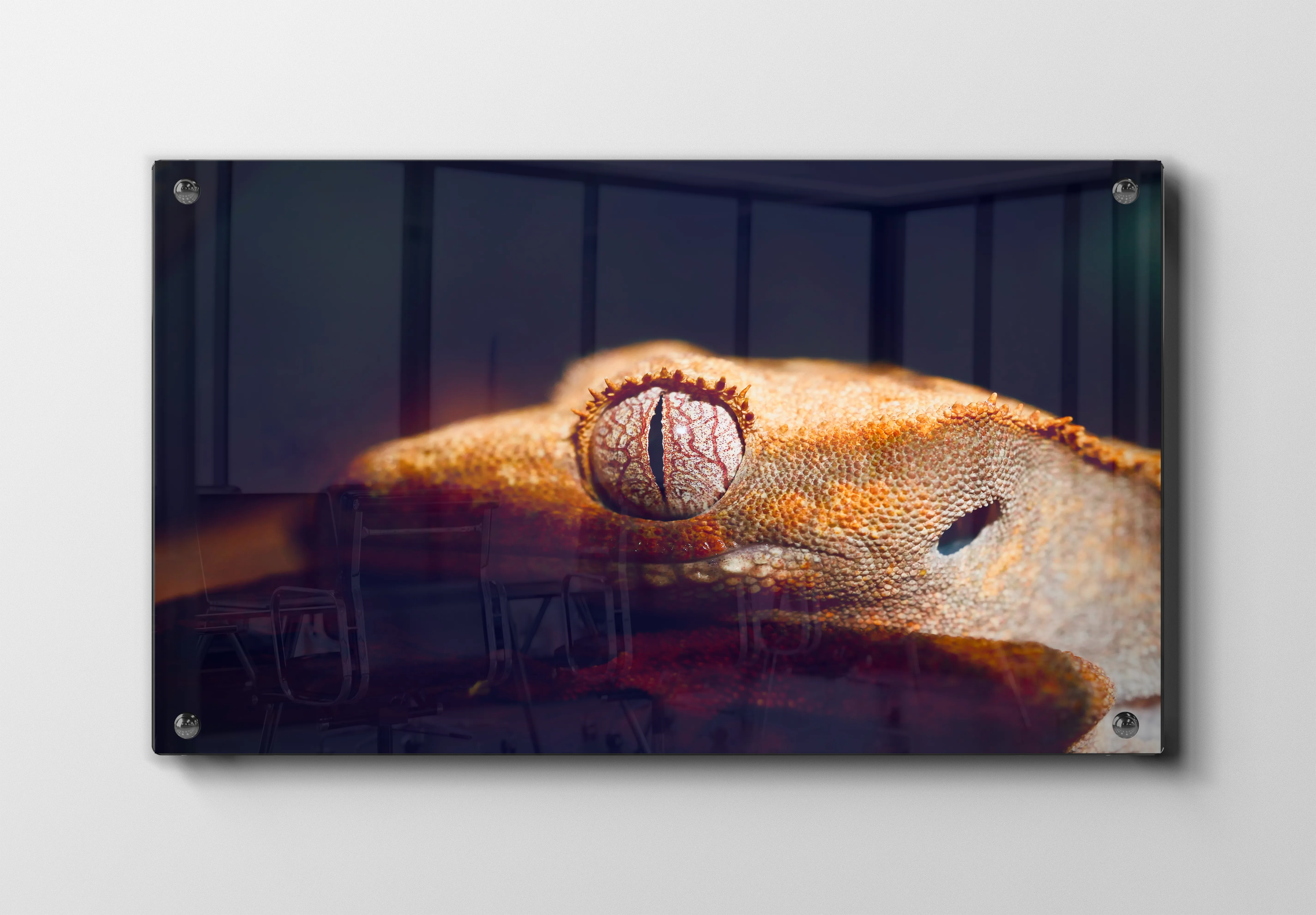 Crested Gecko Plakat