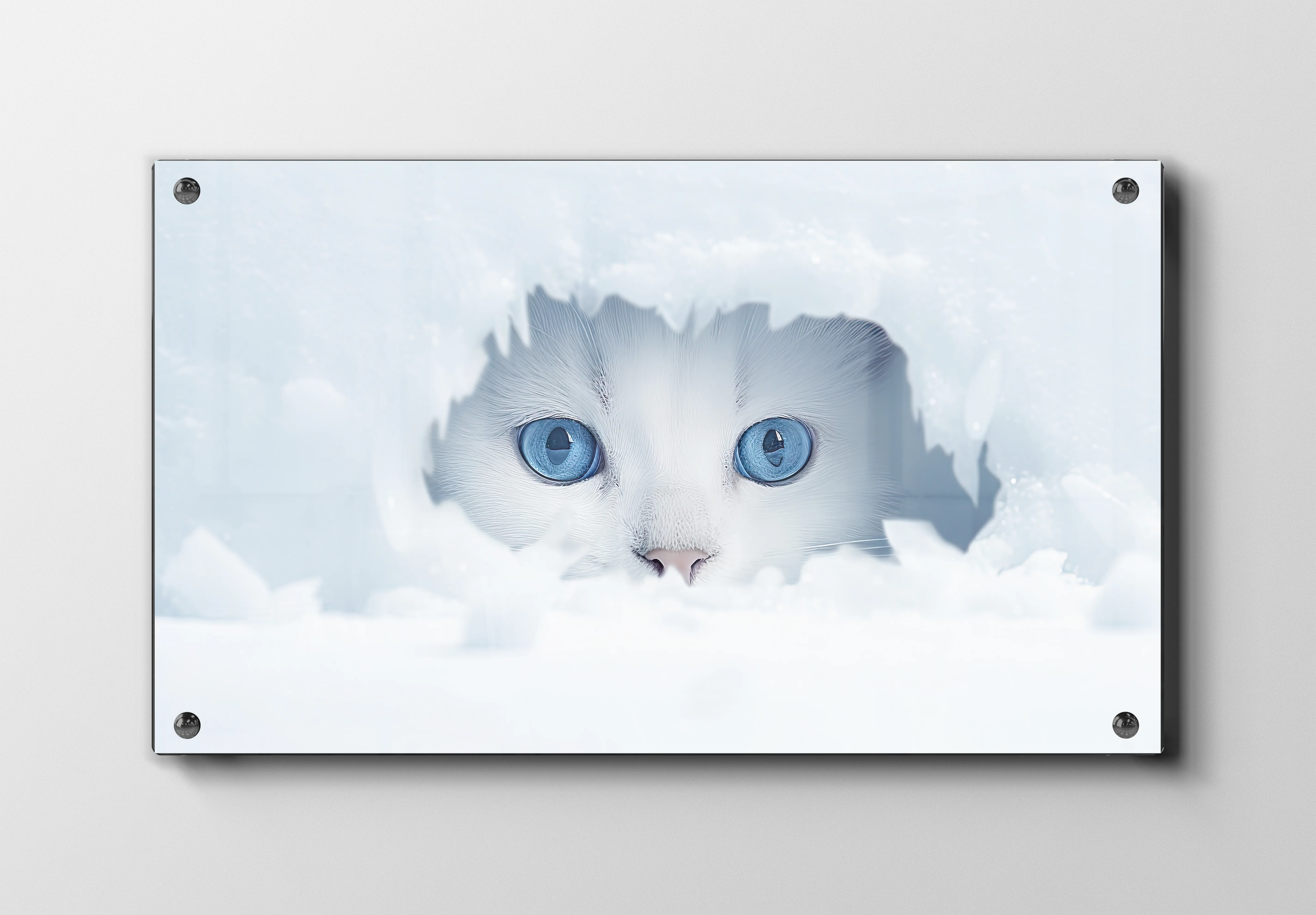 White Cat No2 Plakat