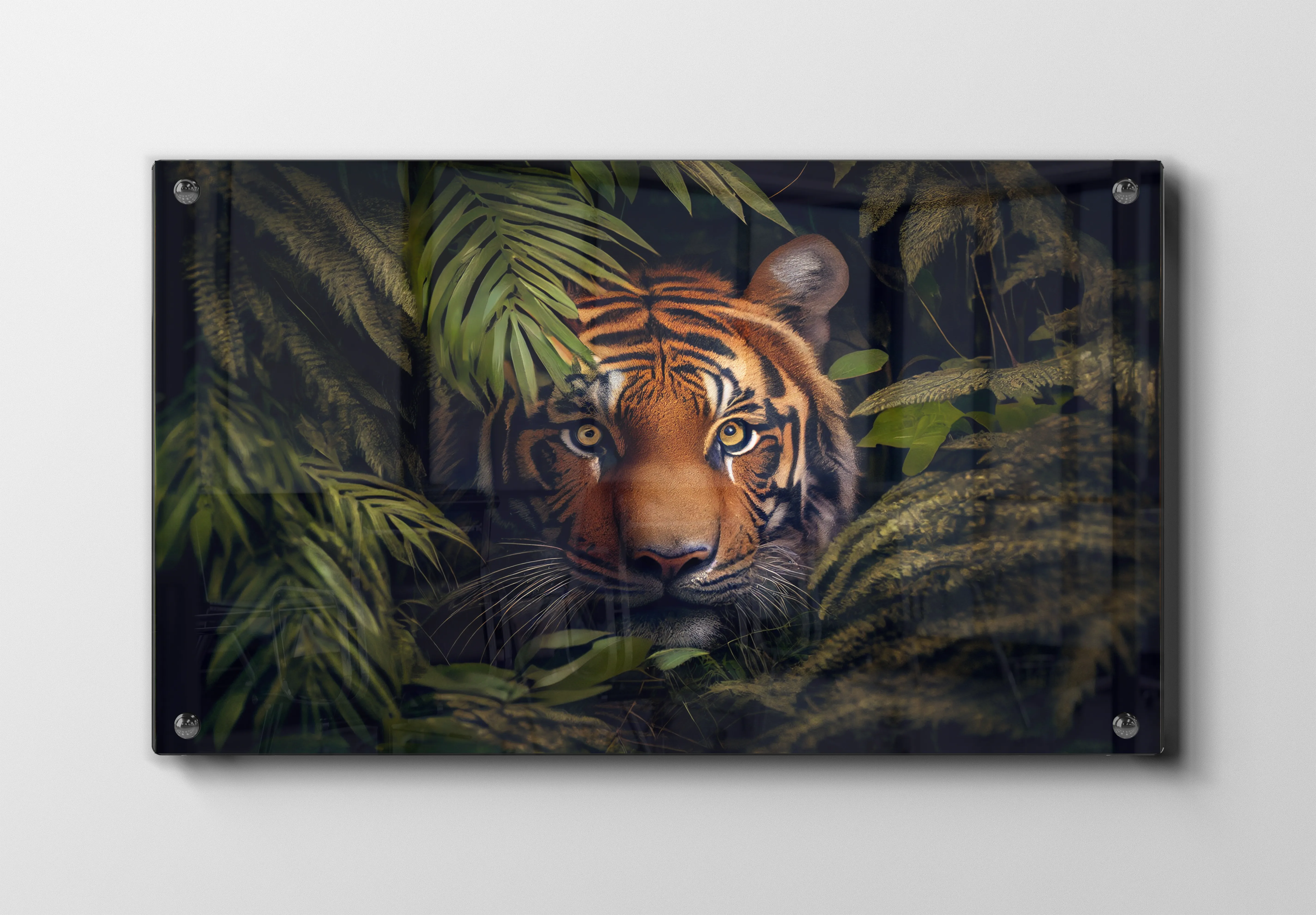 Tiger In Foliage Plakat