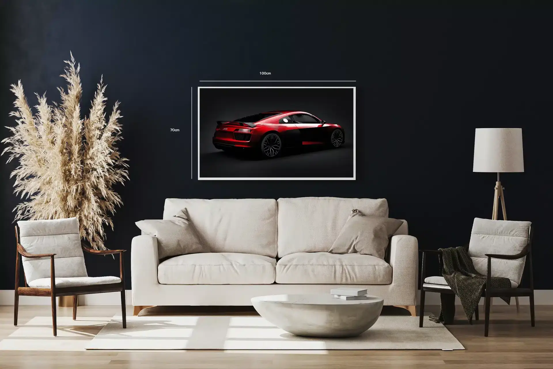 Audi R8 Dynamik Plakat