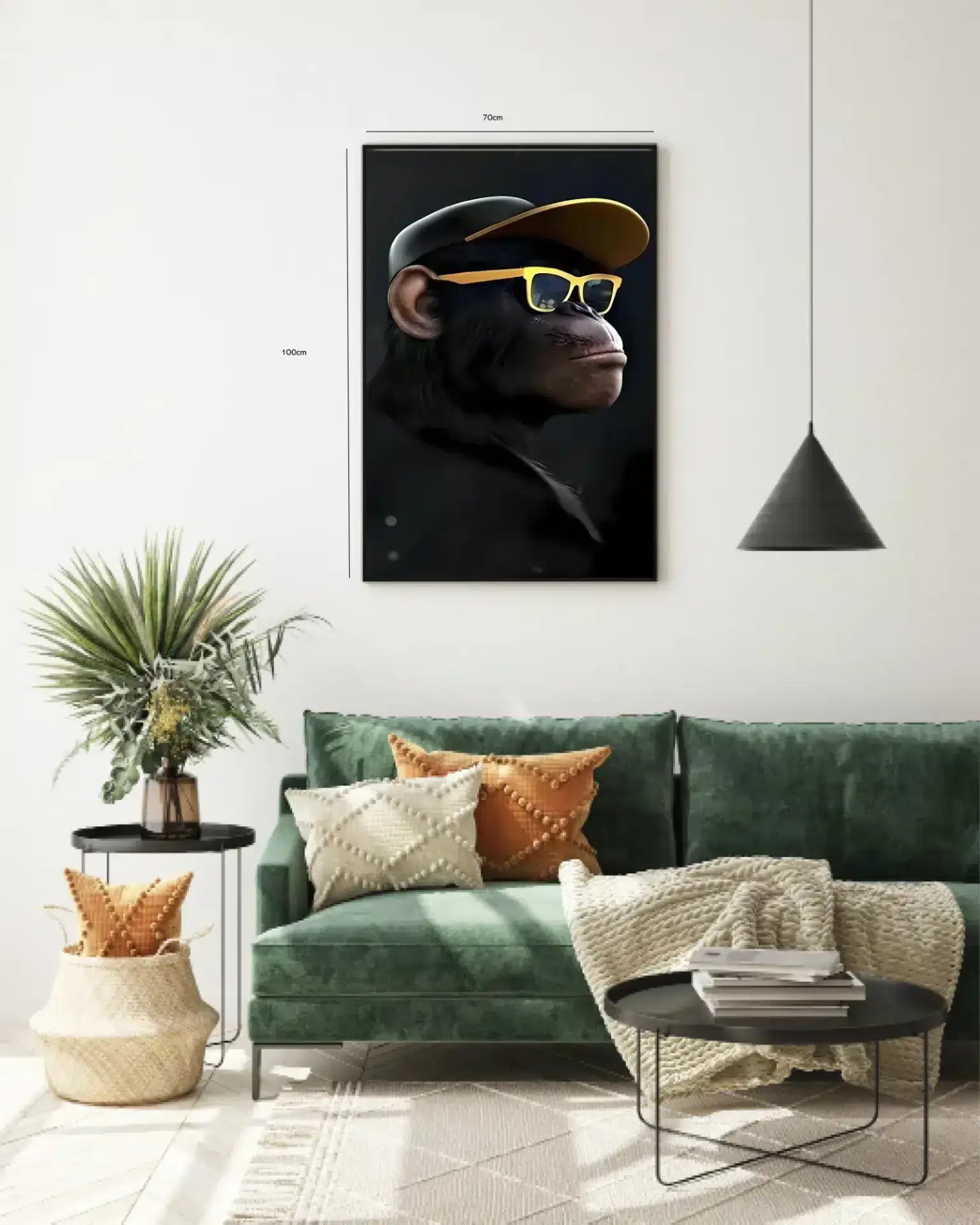Krom Solbriller Blik Plakat