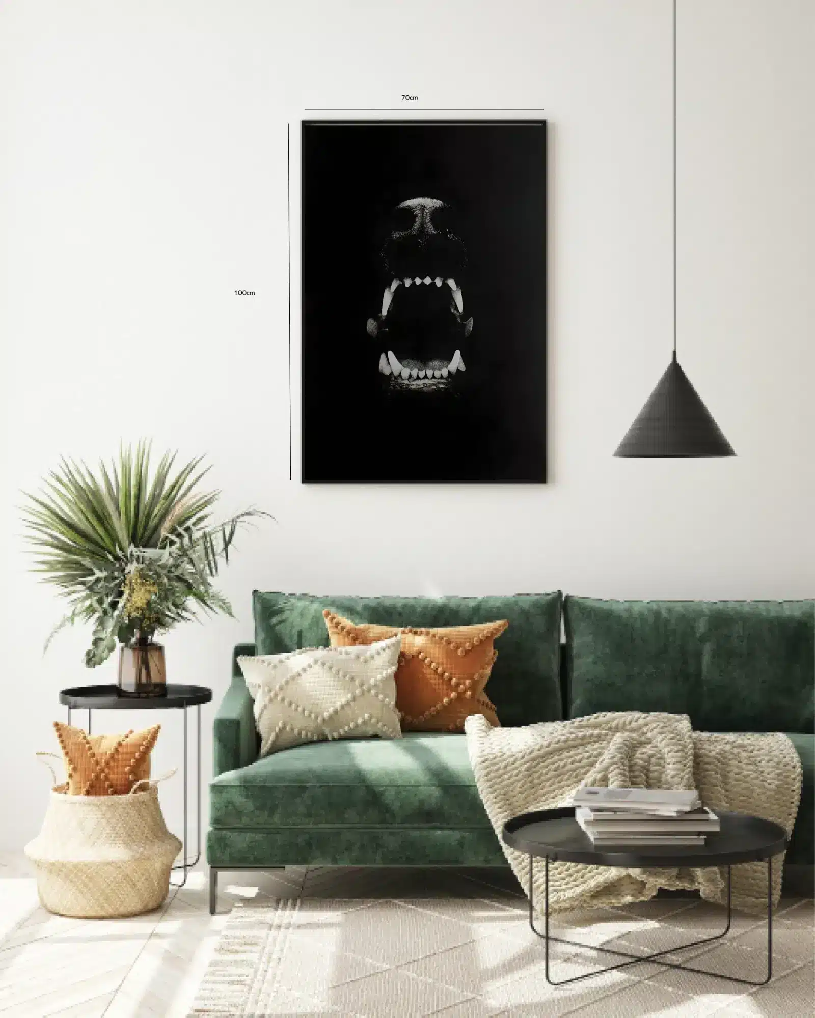 Modig Styrke Puls Plakat