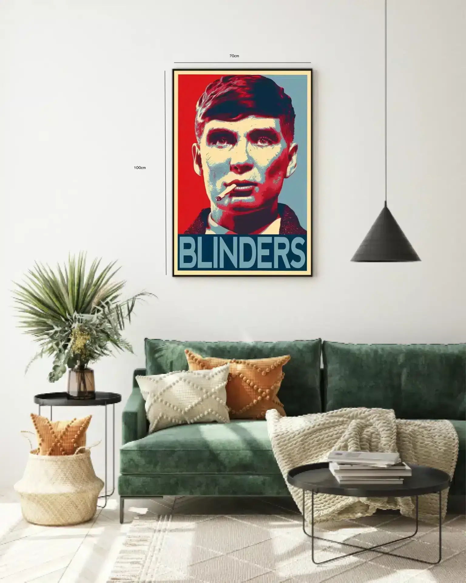 Ikonisk Blinders Plakat