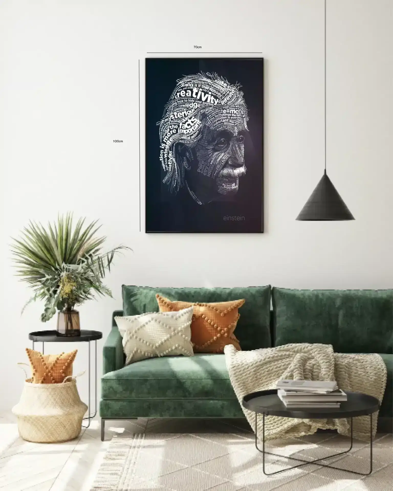 Tidløst Genius Typografi Kunst