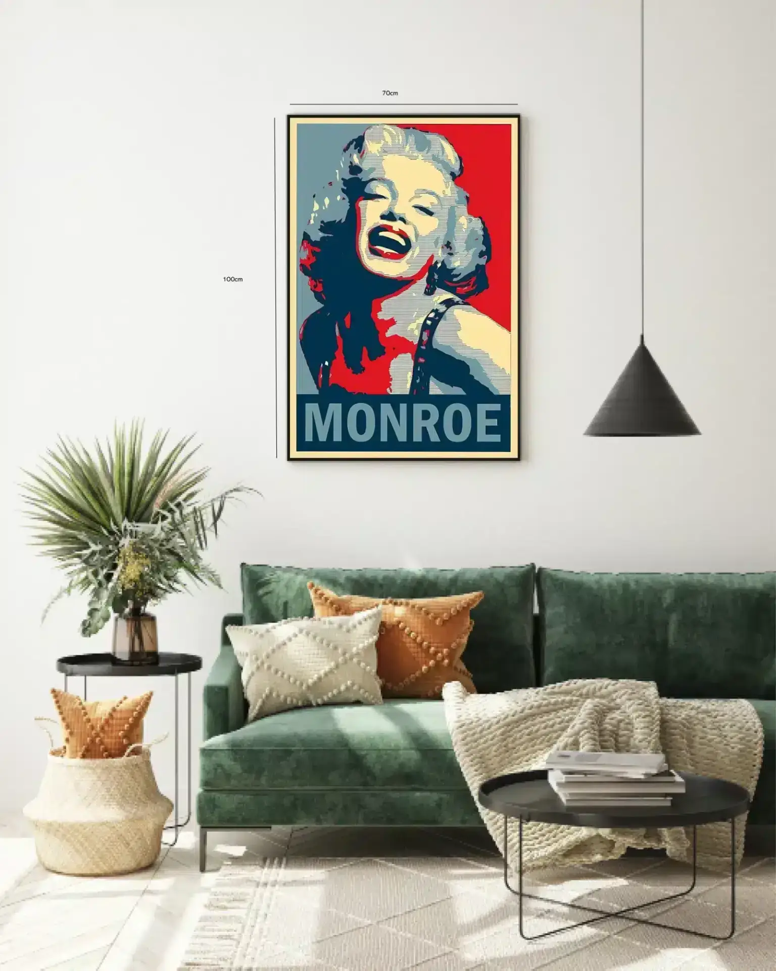 Ikonisk Marilyn Monroe Plakat