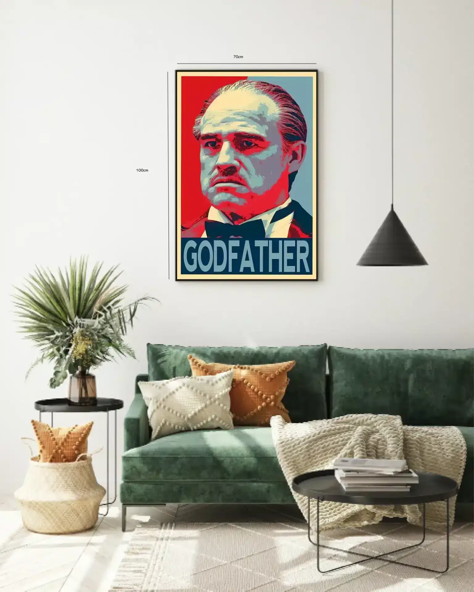 Ikonisk Godfather Portræt