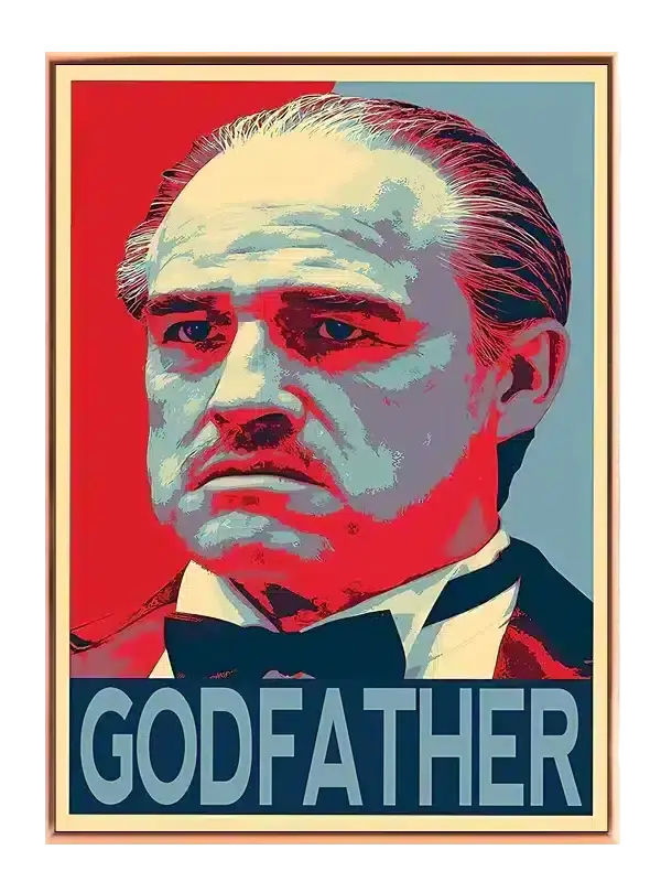Ikonisk Godfather Portræt