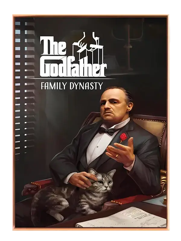 The Godfather with Cat