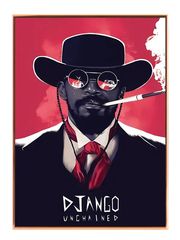 Django Uafrystet Portræt