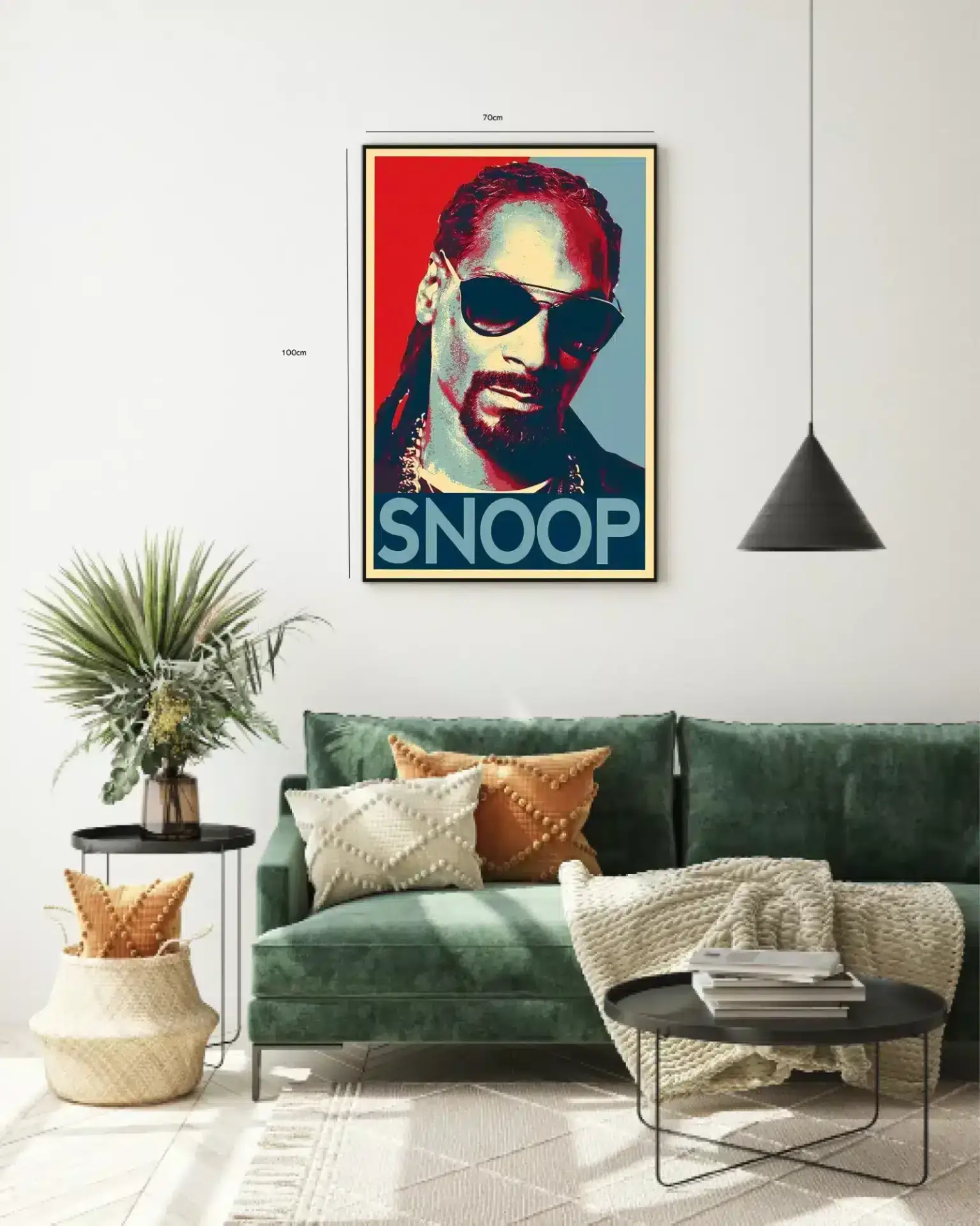 Ikonisk Snoop Dogg Portræt