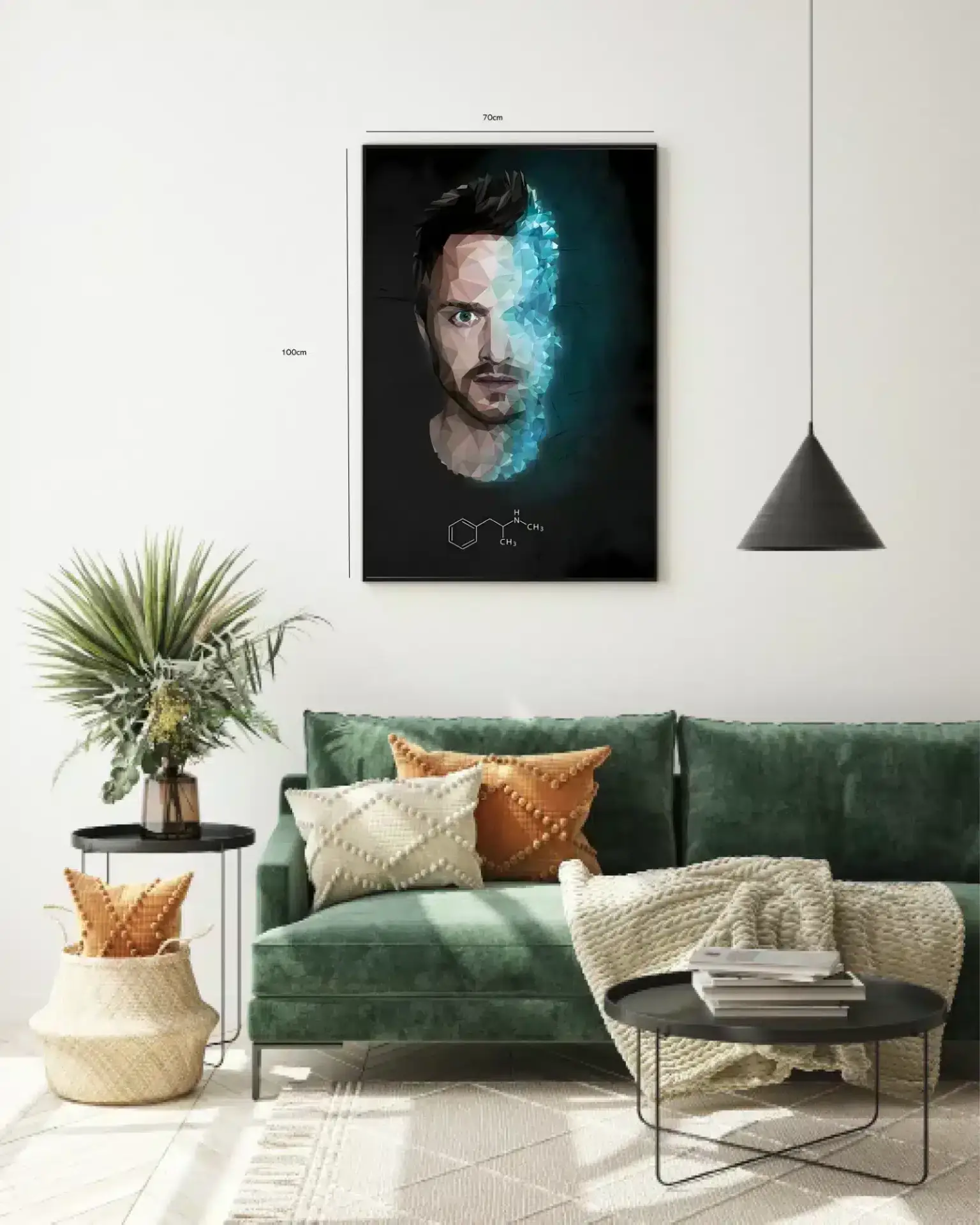 Styliseret Breaking Bad Portræt