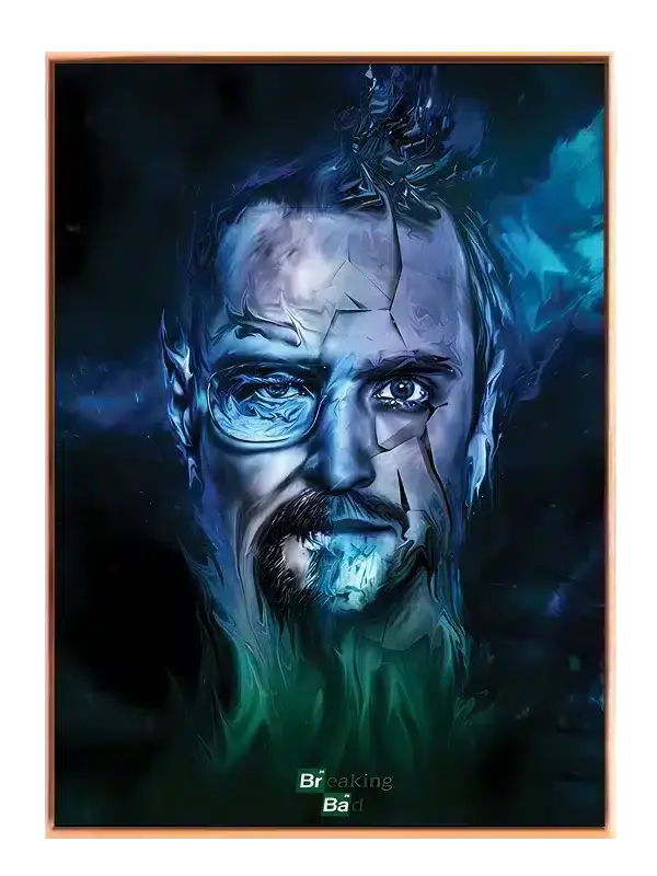 Dual Face Breaking Bad Poster
