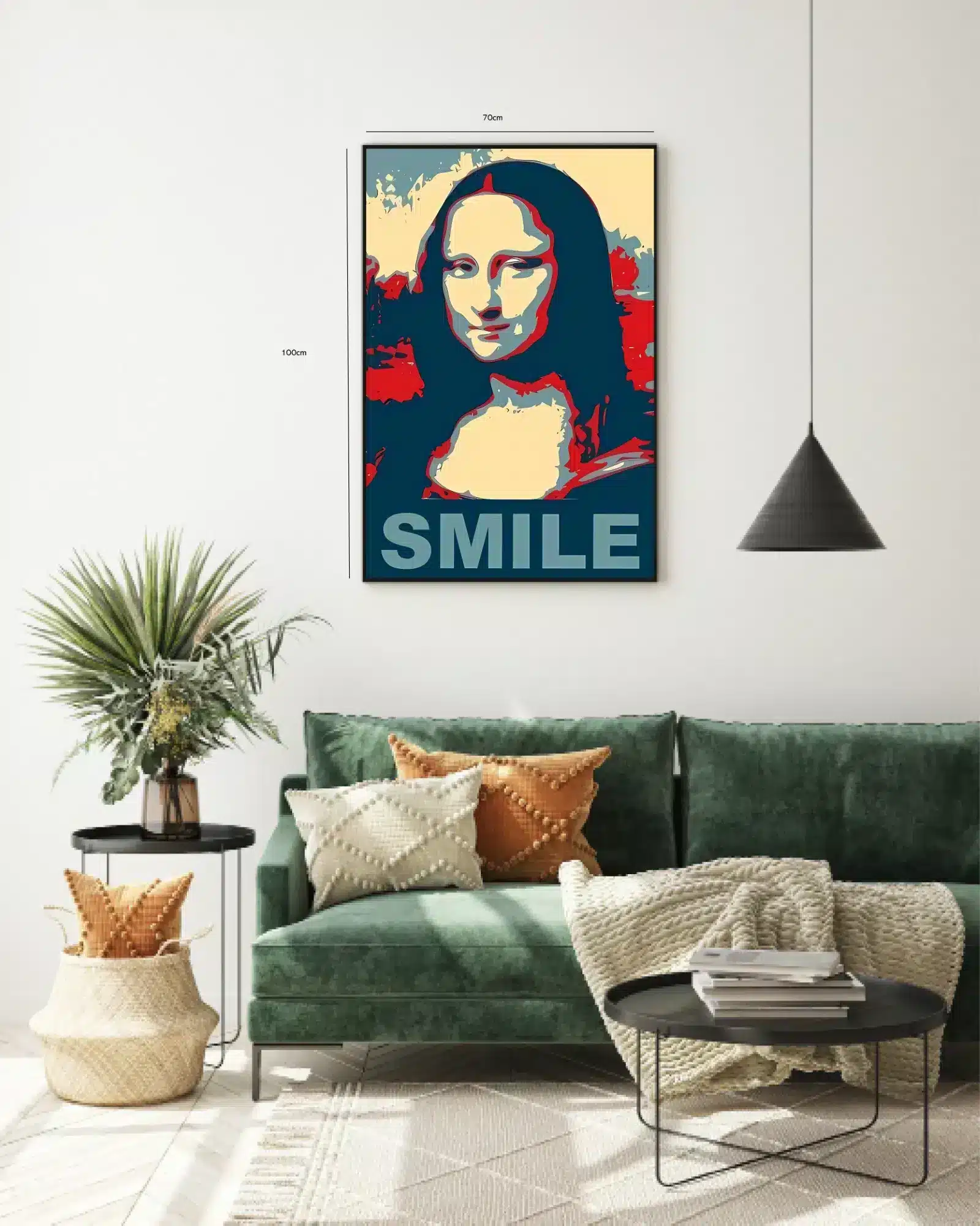 Ikonisk Smile Plakat
