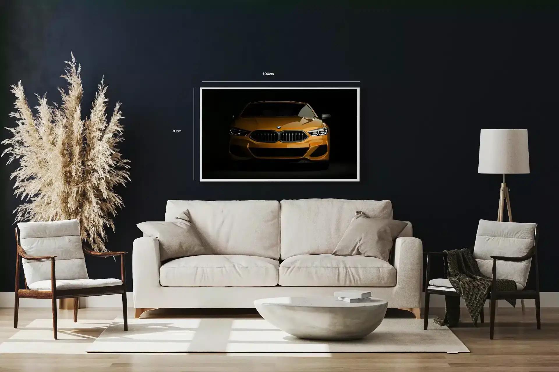 Bmw M Frontlys Plakat