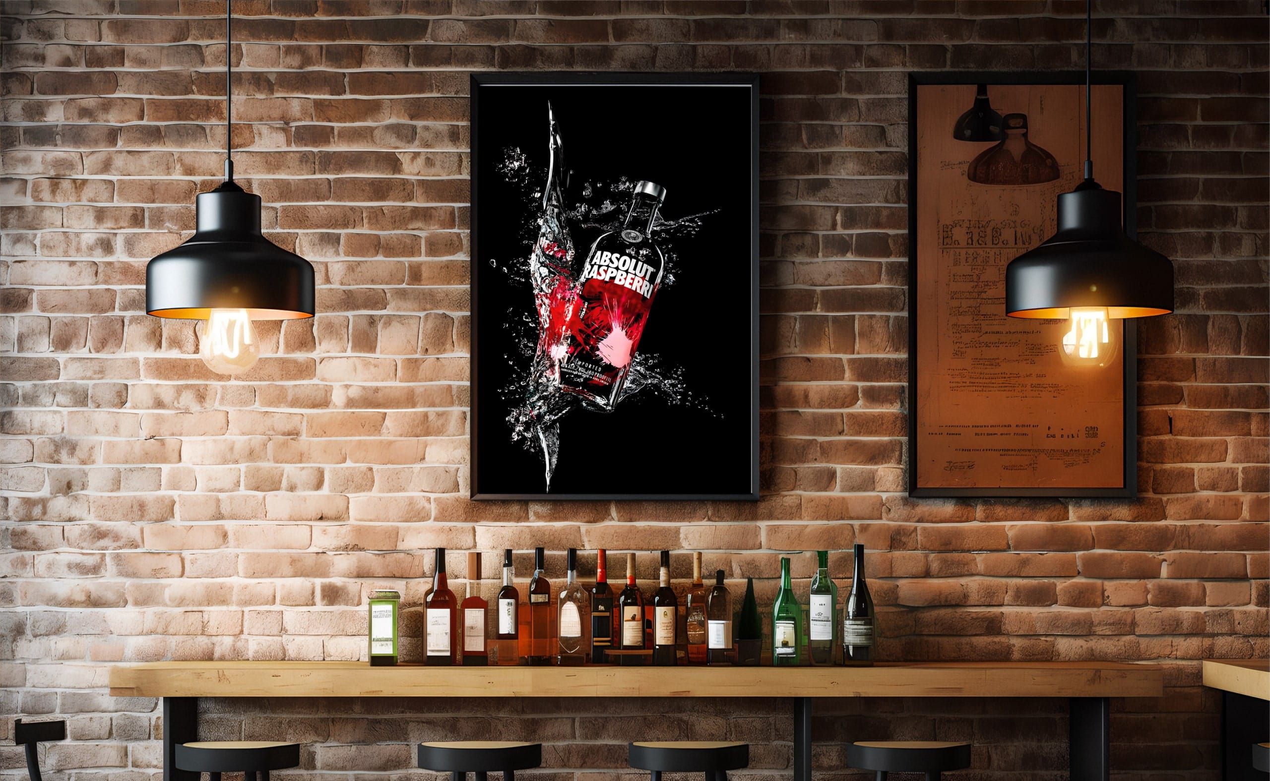 Raspberry Splash Plakat