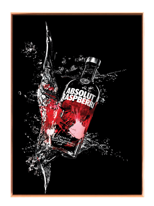 Raspberry Splash Plakat