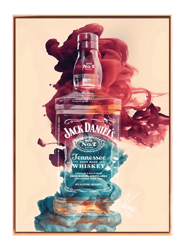 Jack D Abstrakt Plakat