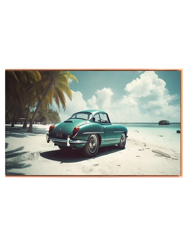 Klassisk Vintage Coupé Bil