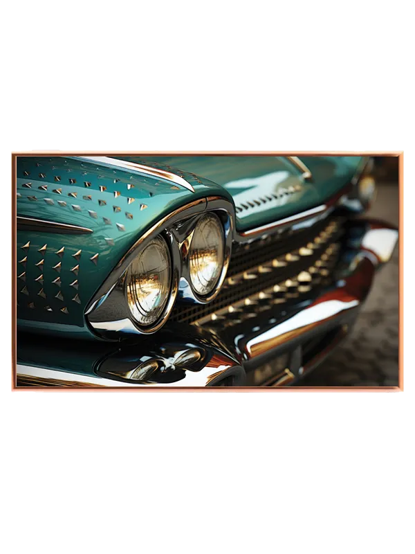 Klassisk Vintage Bil Front