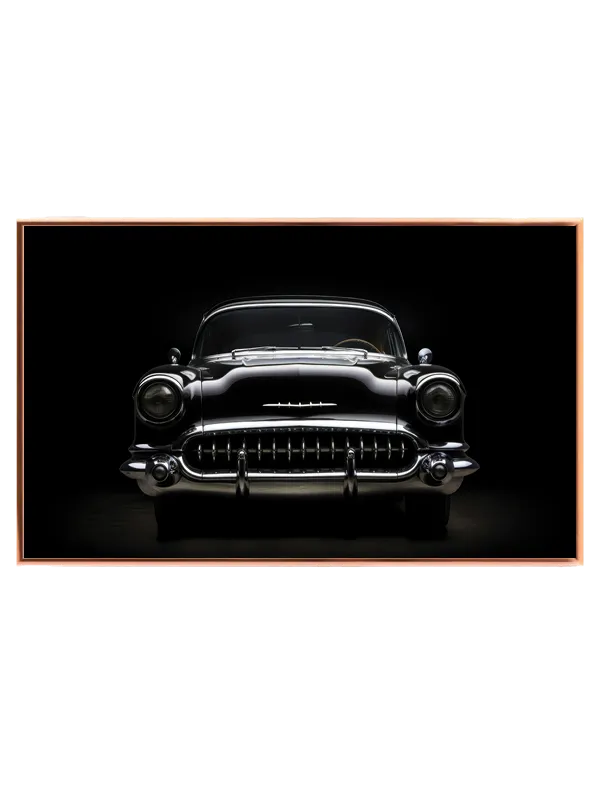 Vintage Klassisk Bil Front
