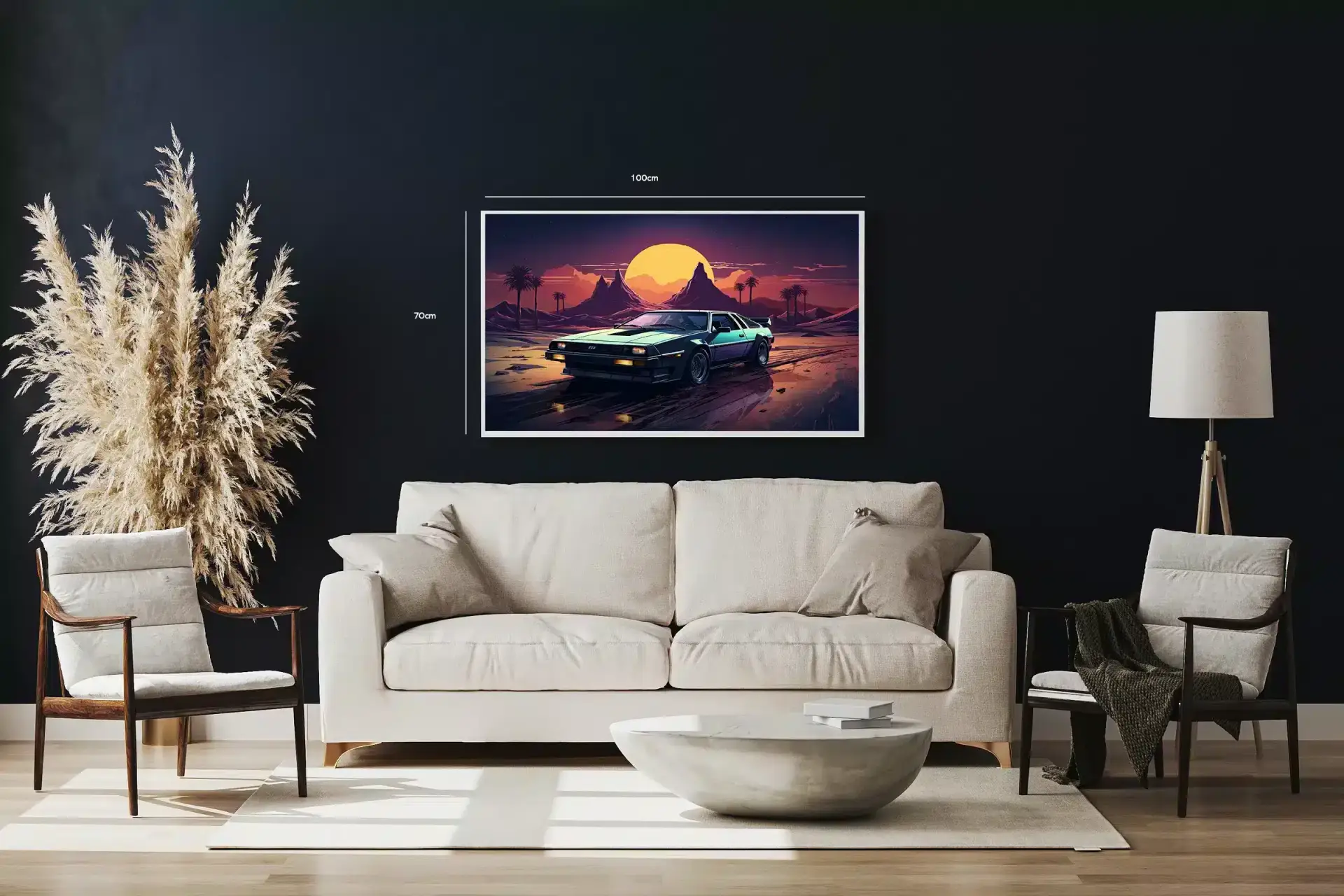 Klassisk Bilkunst Plakat