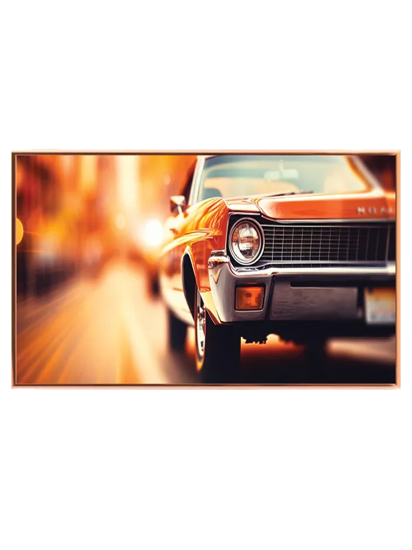 Vintage Klassisk Bil Plakat