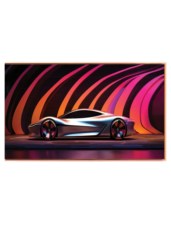 Futuristisk Sportsvogn Design