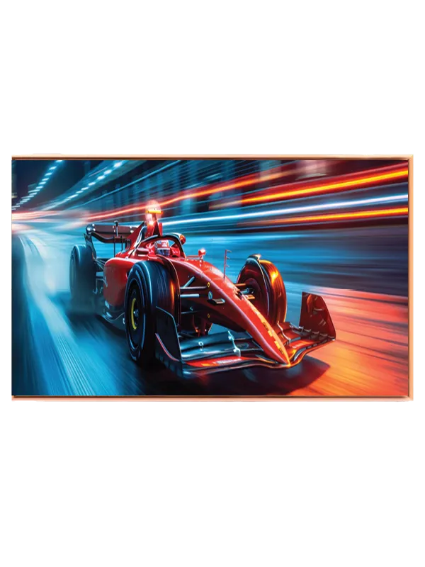 Rød Formel Racing Hastighed