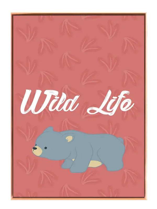Gentle Wild Bear Plakat