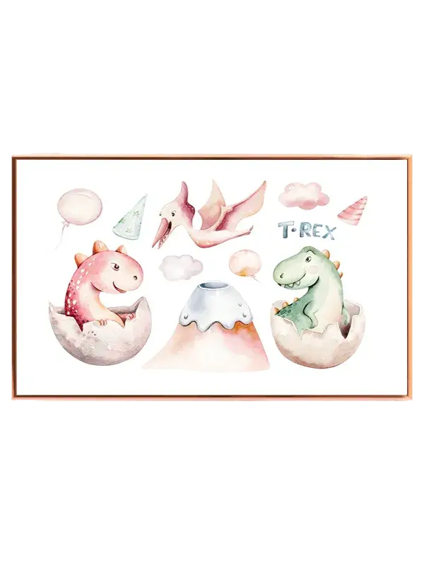 Gentle Baby Dinosaur Friends Plakat