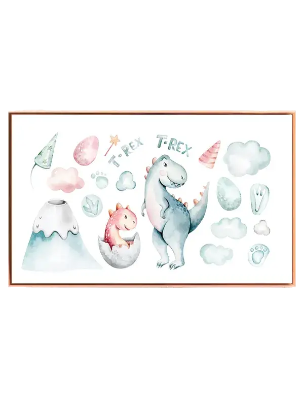 Playful T Rex Adventure Plakat