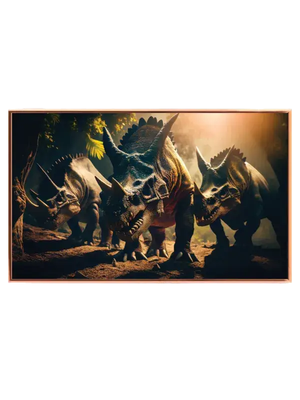 Mighty Triceratops Adventure Plakat