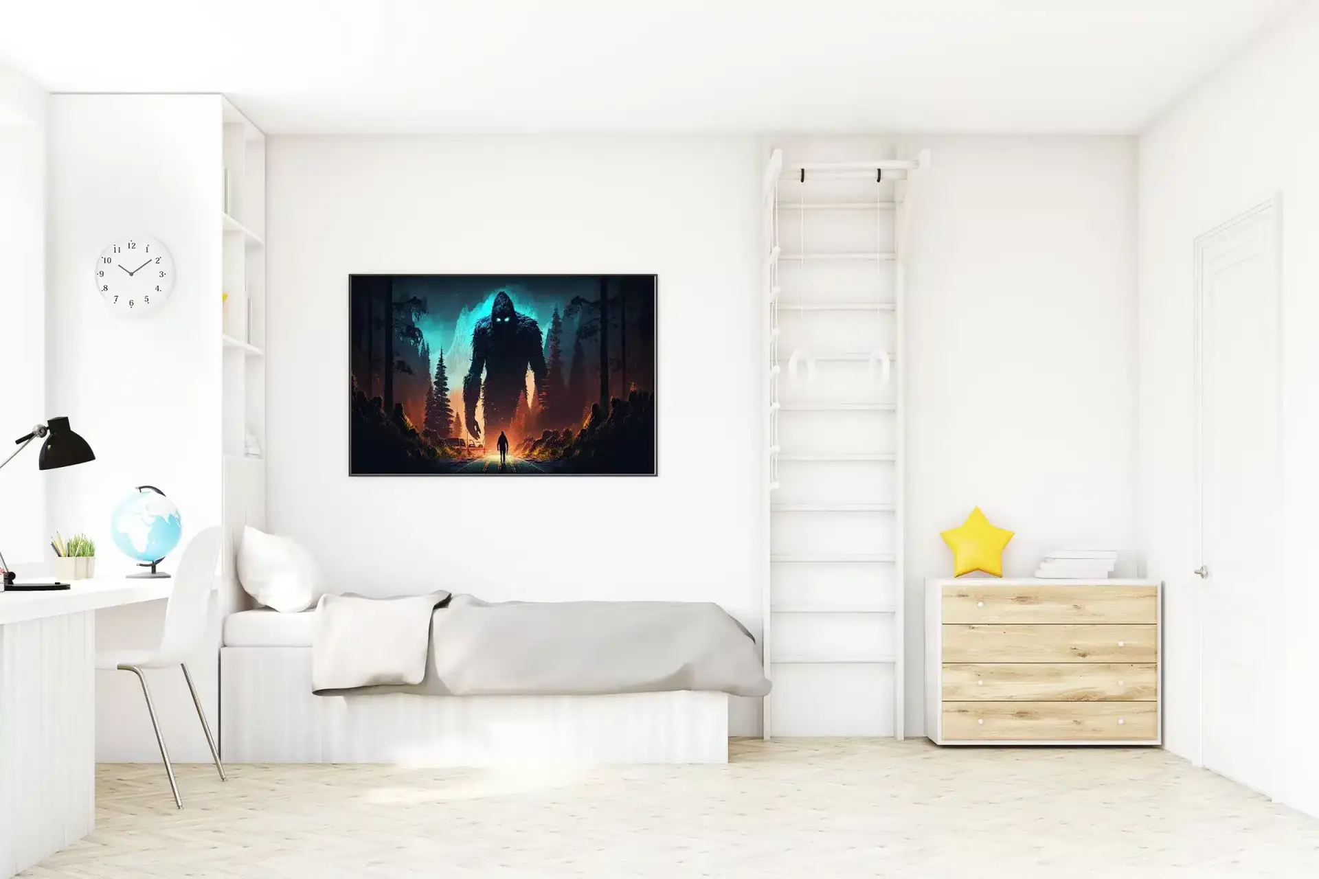 Mysterious Forest Giant Plakat