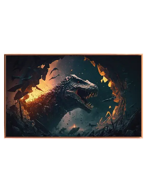 Epic Fierce Tyrannosaurus Plakat