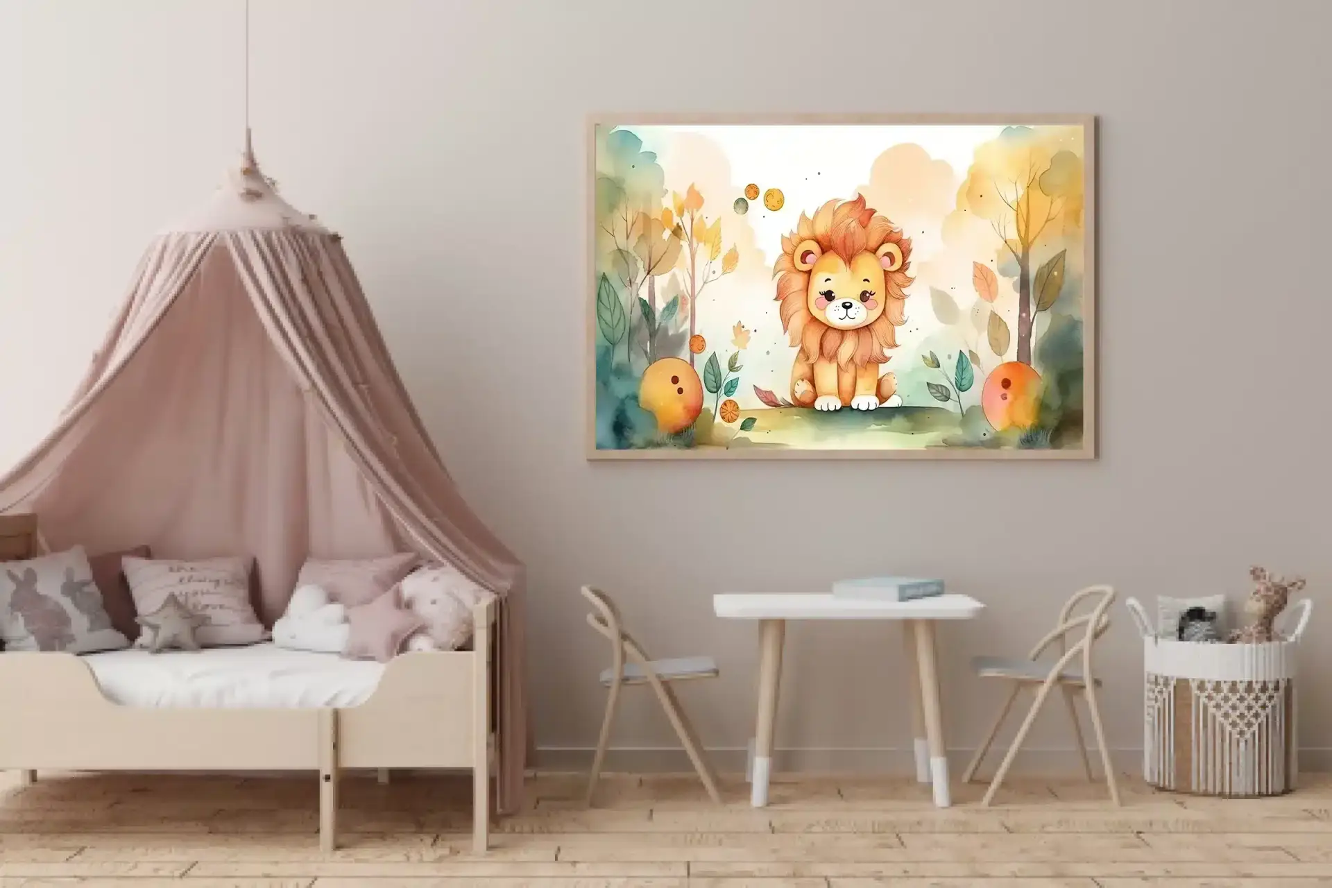 Gentle Little Lion Plakat