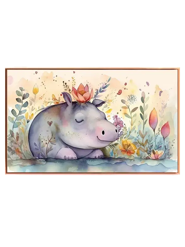 Gentle Hippo Dreamscape Plakat
