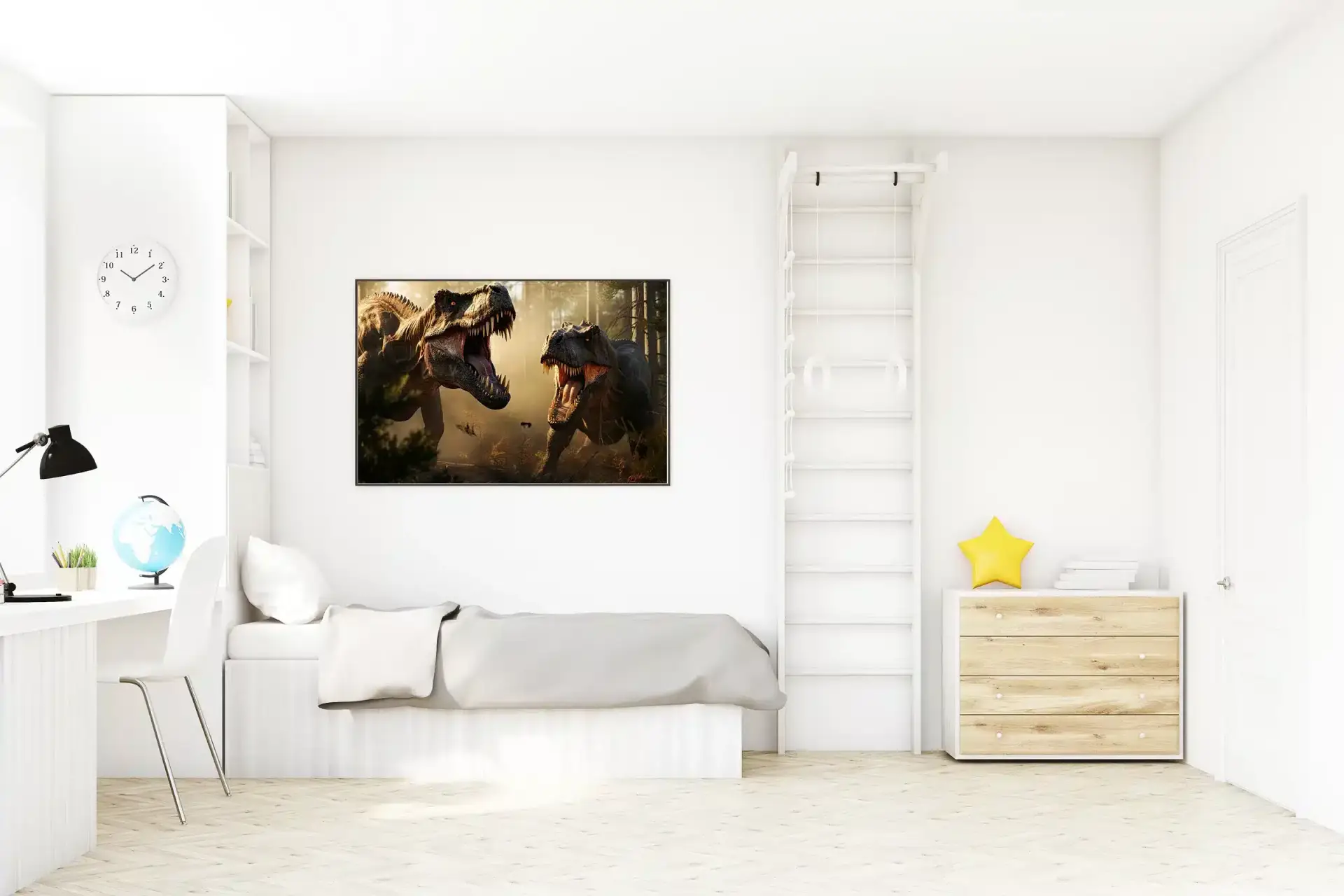 Fierce T Rex Adventure Plakat