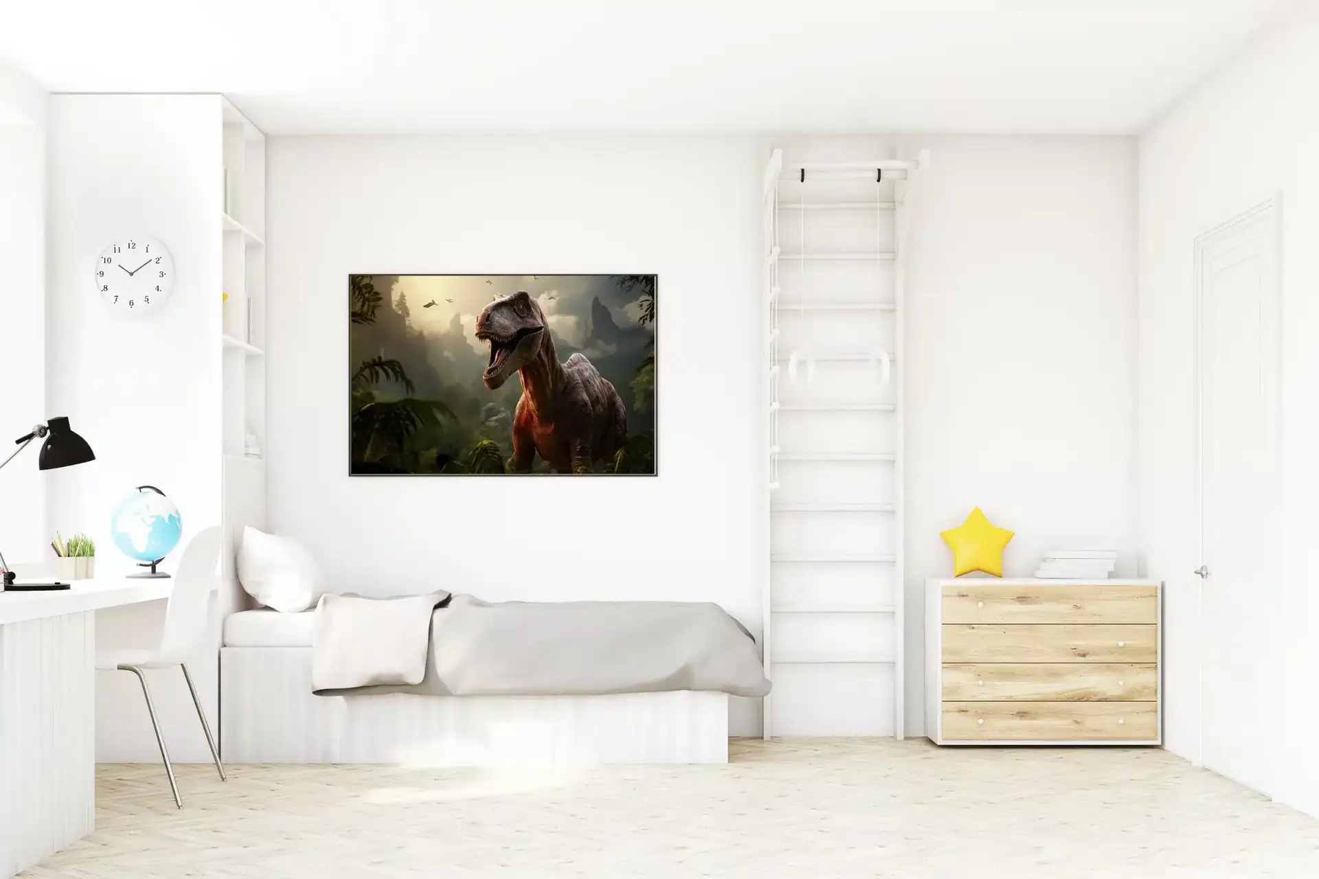 Majestic Tyrannosaurus Adventure Plakat