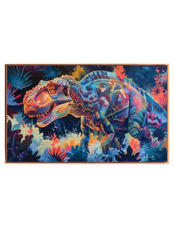 Vibrant Dinosaur Adventure Plakat