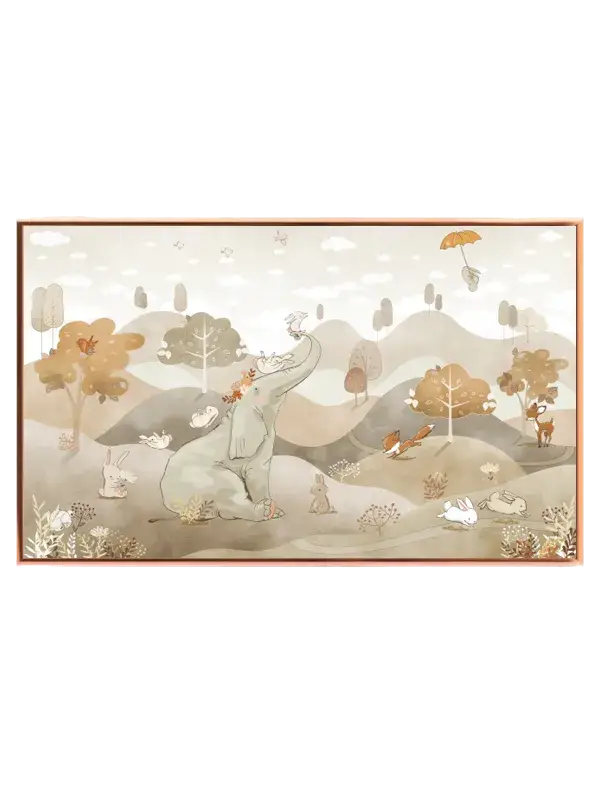 Gentle Woodland Animal Friends Plakat