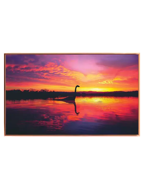 Mystical Loch Ness Dinosaur Plakat