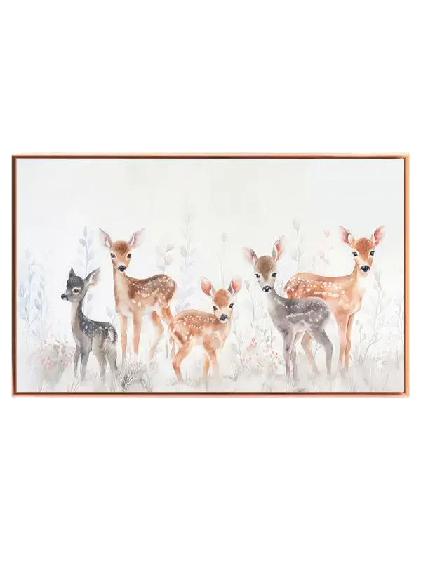 Gentle Fawn Family Plakat