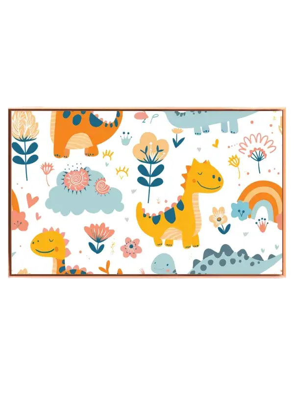Happy Little Dinosaur Friends Plakat