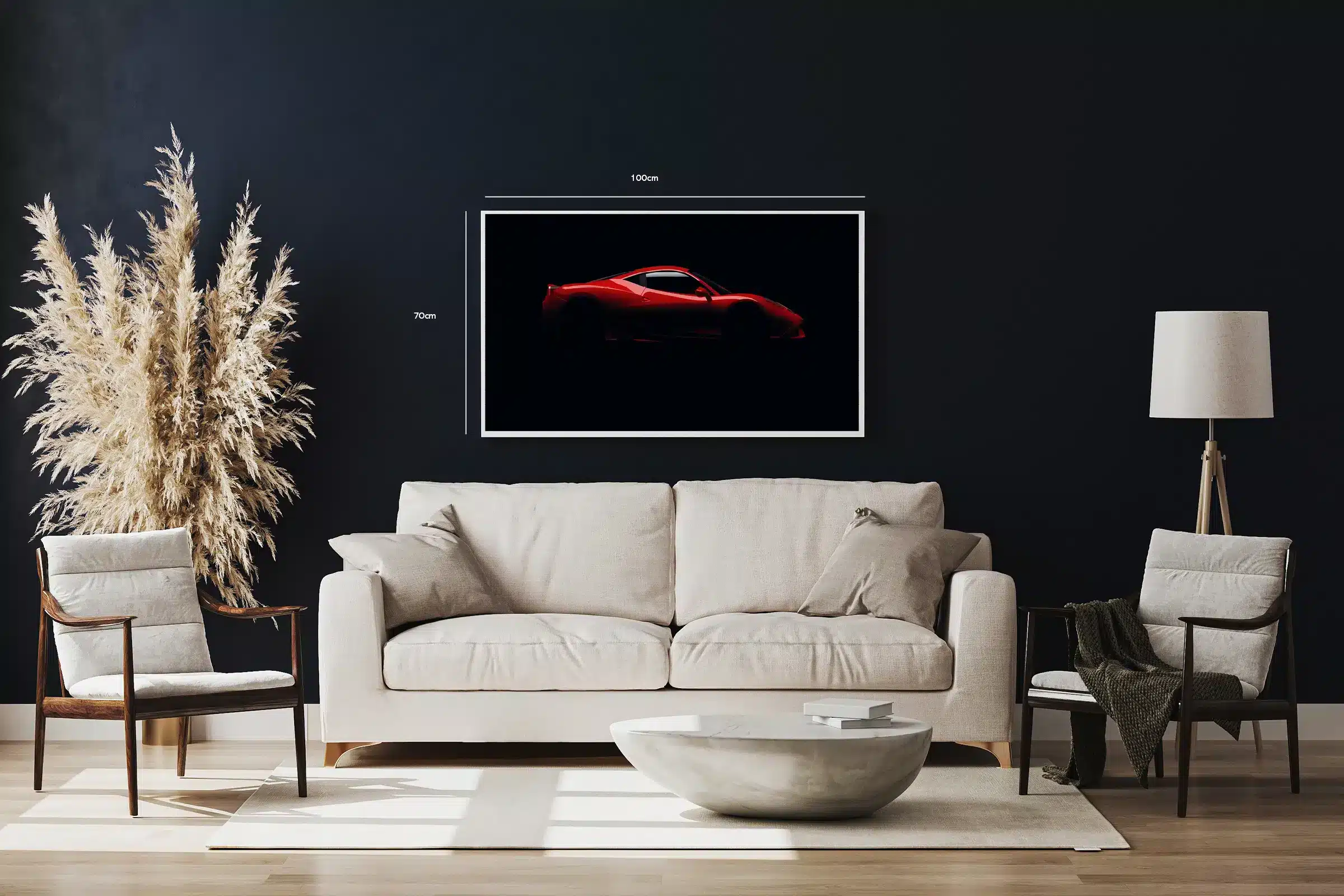 Ferrari Rød Sportsvogn