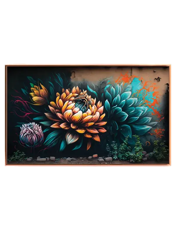 Krom Blomster Plakat